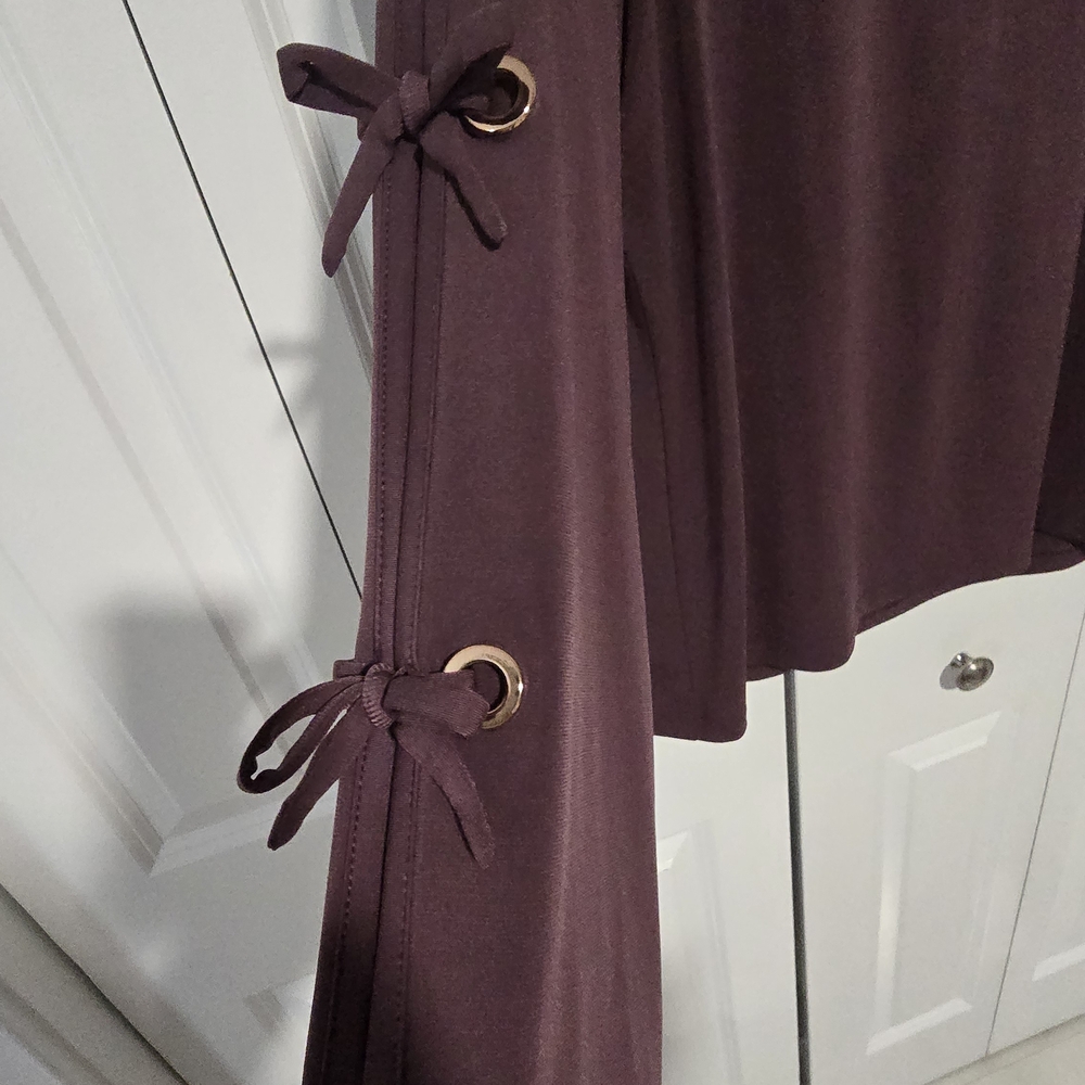 Ivanka Trump Deep Purple Top
